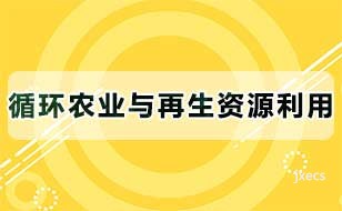 循环农业与再生资源利用